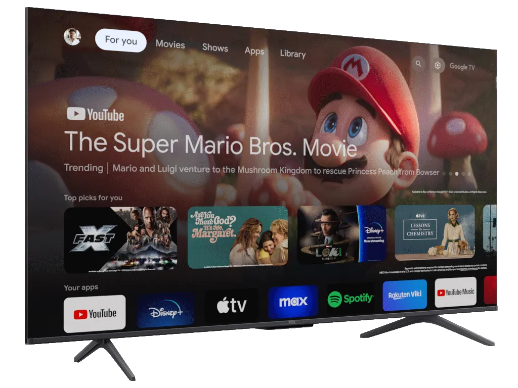 Televizor TCL 50C655/QLED/50"/4K HDR PRO/Google TV/crna Slika 16