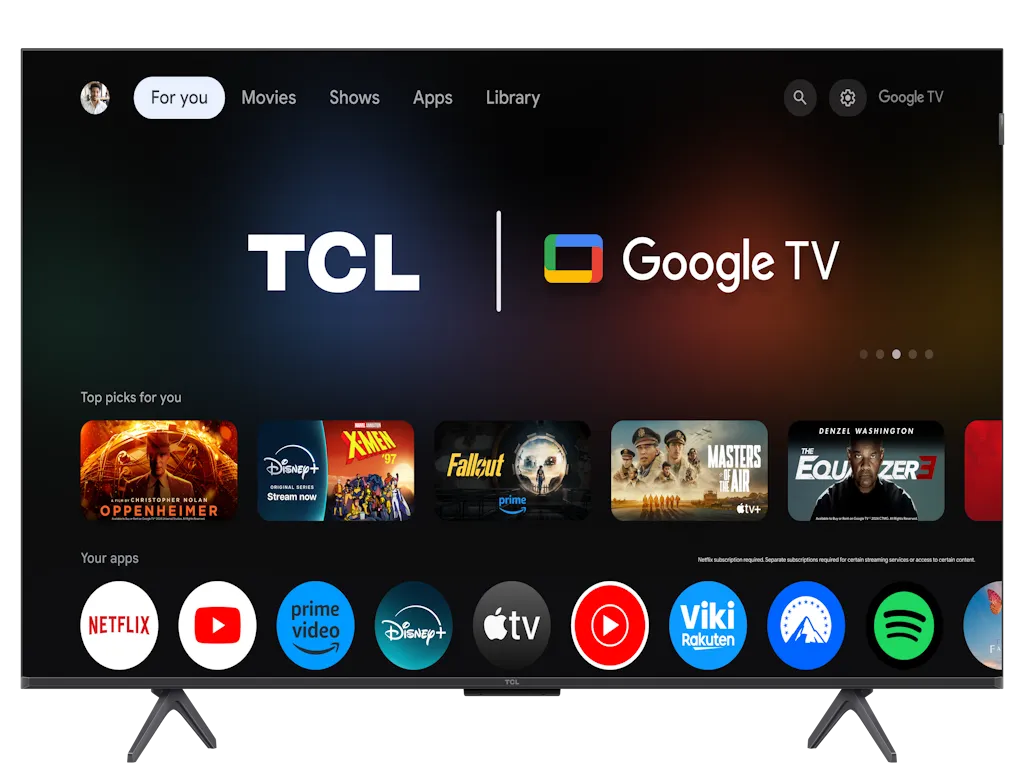 Televizor TCL 50C6K/MiniLED-QLED/50"/4K UHD/144Hz/Google TV/crna Slika 5