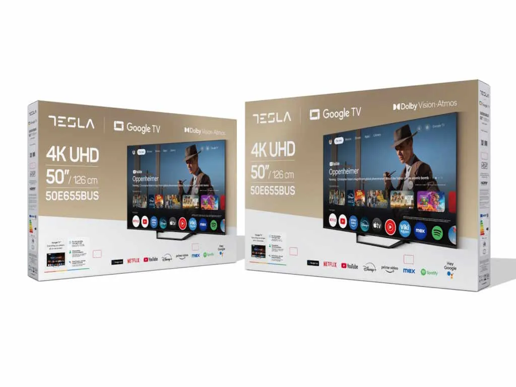 Tesla Televizor TESLA 50E655BUS/D-LED/50"/UHD/Smart/Google TV/crna Slika 9