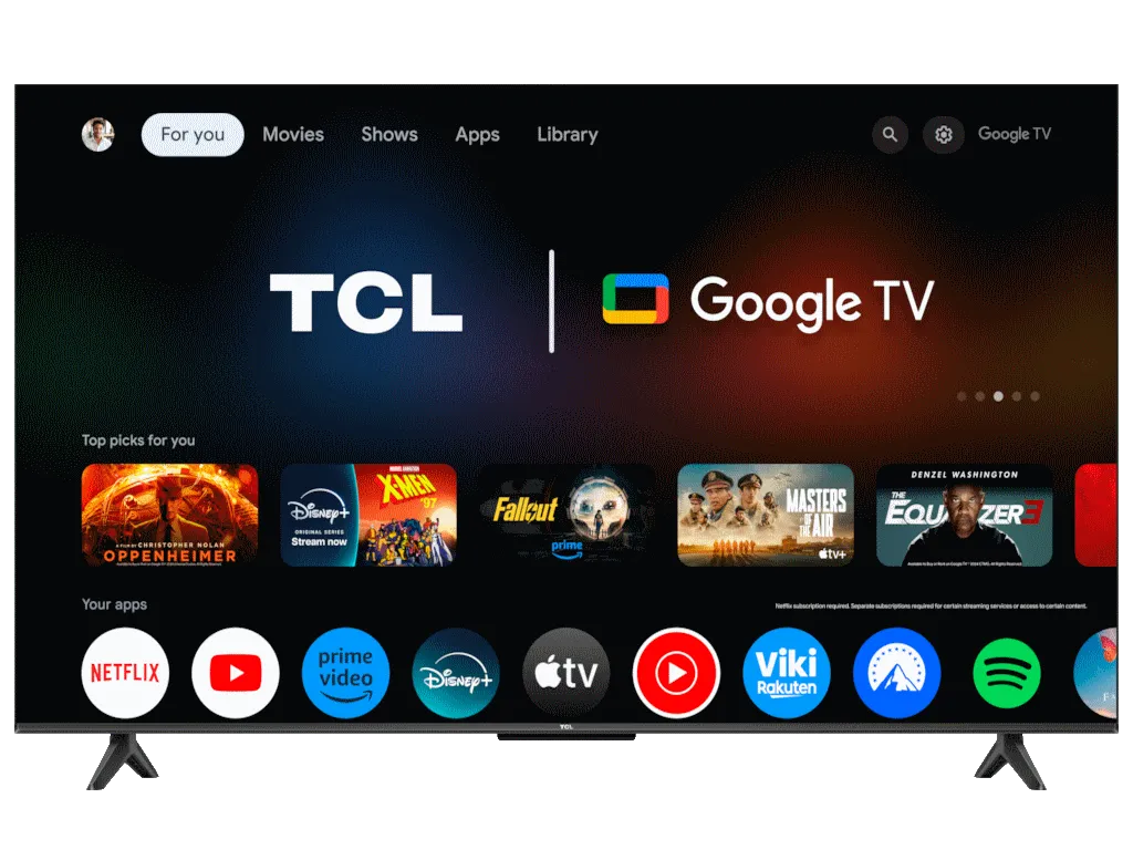 Televizor TCL 50V6B/LED/50"/4K HDR/60Hz/Google TV/crna Slika 1