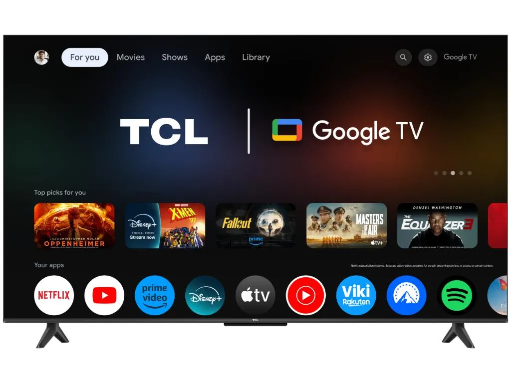 Televizor TCL 50V6C/LED/50"/4K UHD/60Hz/Google TV/crna Slika 4