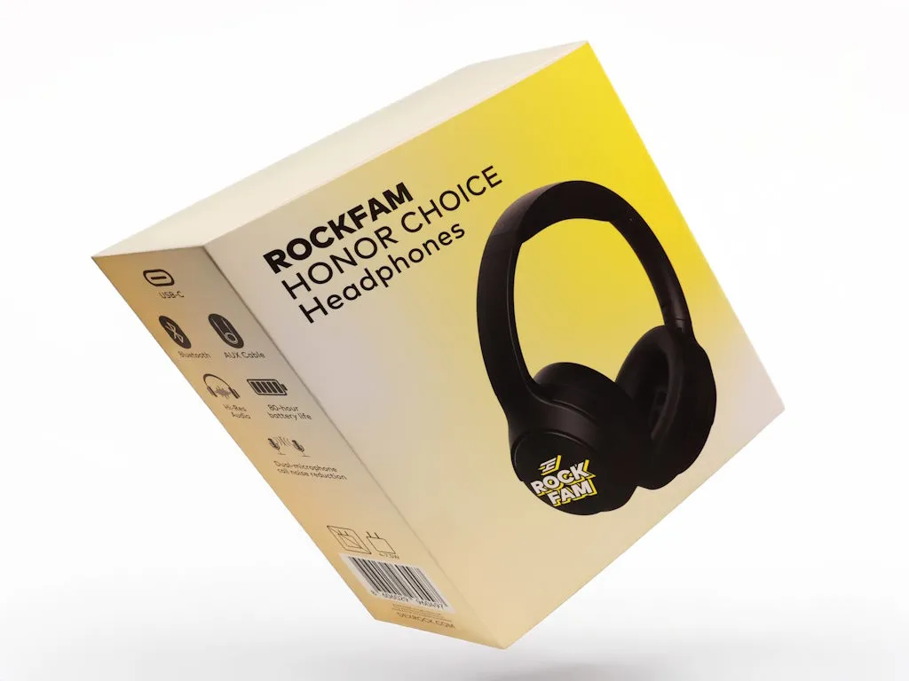 Slušalice ROCK FAM HONOR CHOICE Headphone/crna Slika 2