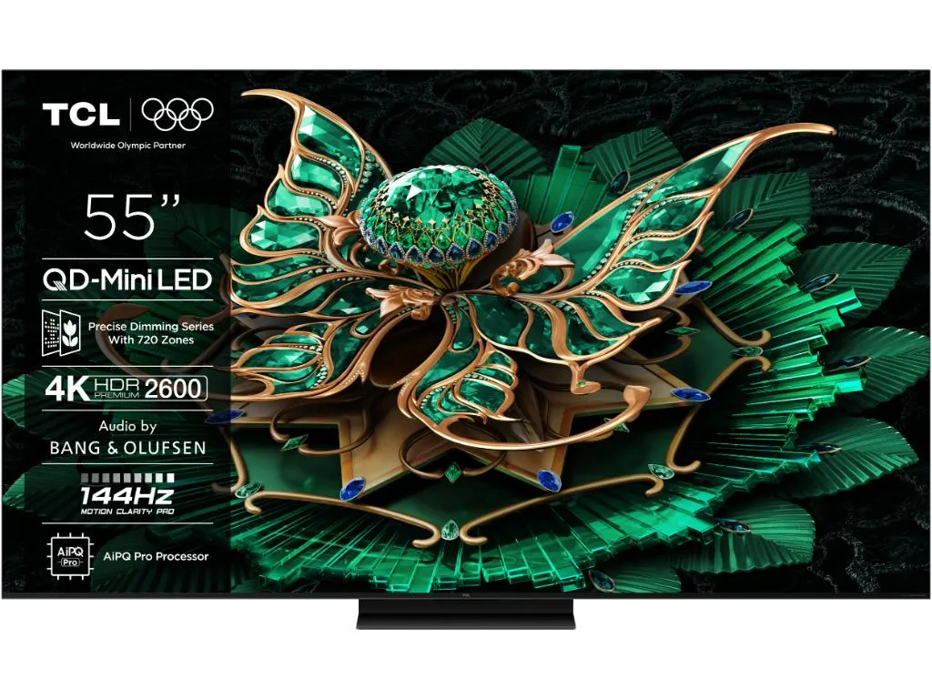 Televizor TCL 55C7K/QLED-Mini LED/55"/4K UHD/144Hz/Google TV/crna Slika 9