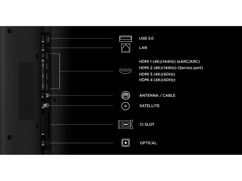 Televizor TCL 55C7L/SQD-MiniLED/55"/4K UHD/144Hz/Google TV/Bang&Olufsen/crna Slika 4