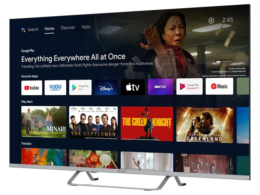 Tesla Televizor TESLA 55E635SUS/LED/55"/UHD/Smart/Android/siva/frameless Slika 4