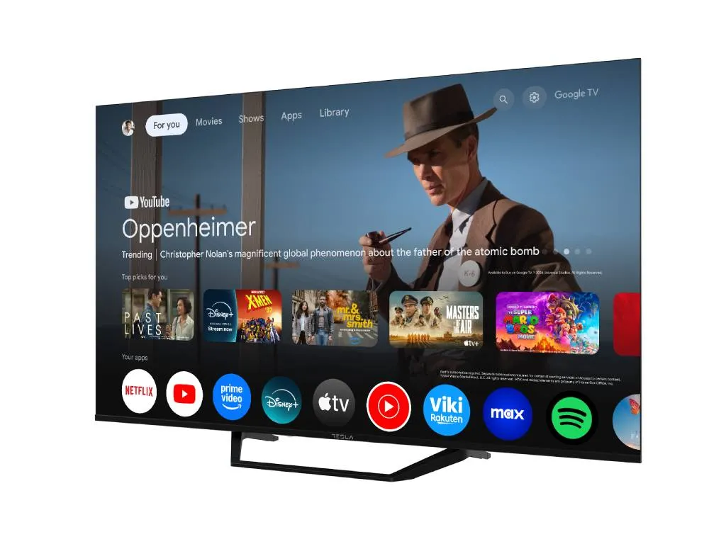 Tesla Televizor TESLA 55E655BUS/D-LED/55"/UHD/Smart/Google TV/crna Slika 1
