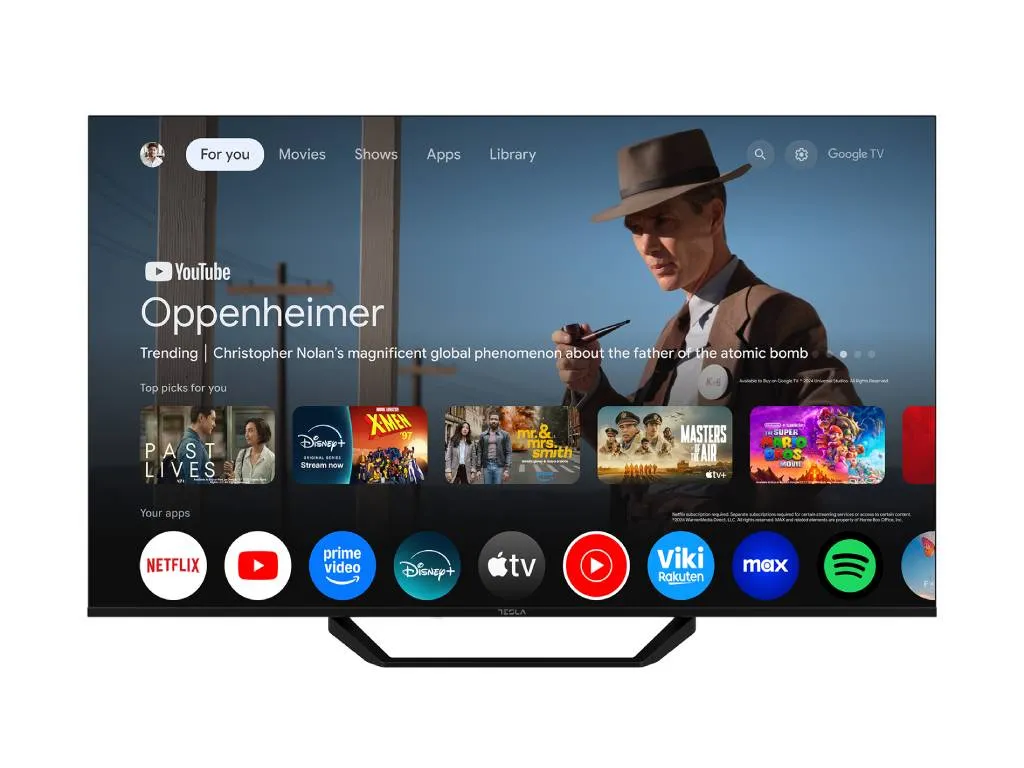 Tesla Televizor TESLA 55E655BUS/D-LED/55"/UHD/Smart/Google TV/crna Slika 8