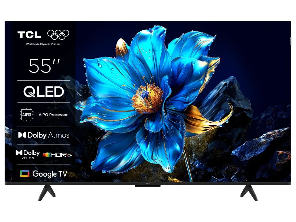 Televizor TCL 55P7K/QLED/55"/4K UHD/60Hz/Google TV/crna Slika 4