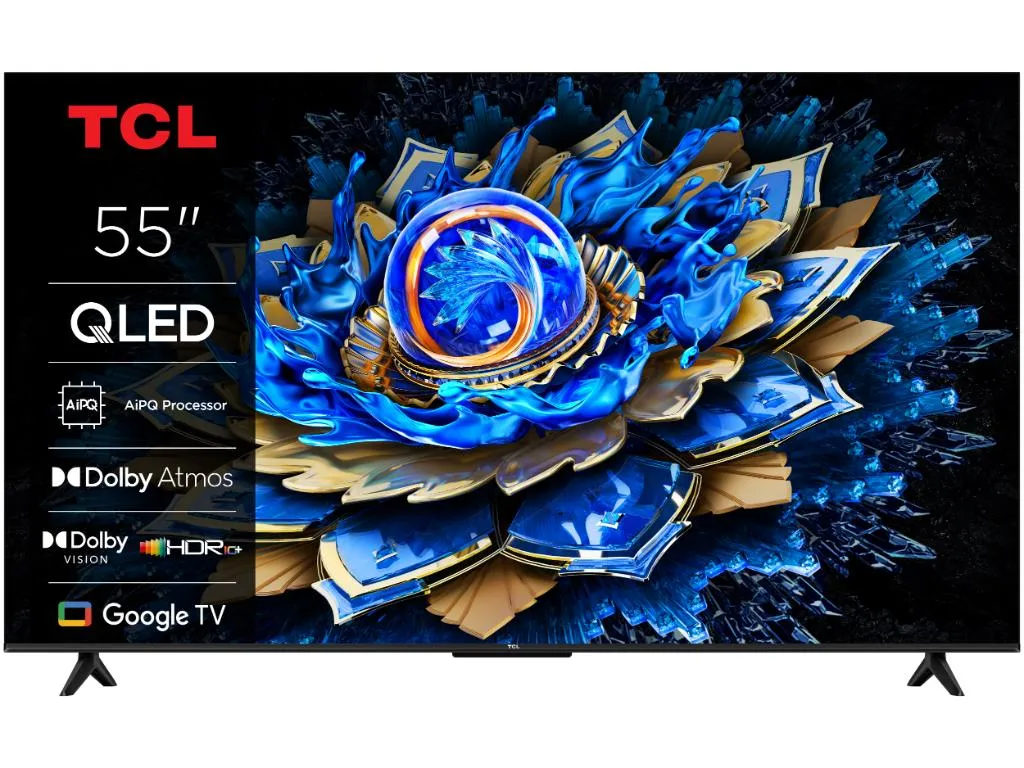 Televizor TCL 55T69C/QLED/55"/4K UHD/60Hz/Google TV/crna Slika 2