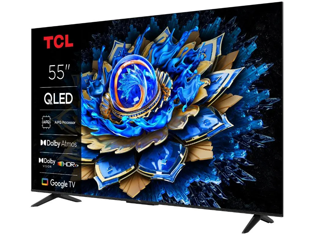 Televizor TCL 55T69C/QLED/55"/4K UHD/60Hz/Google TV/crna Slika 3
