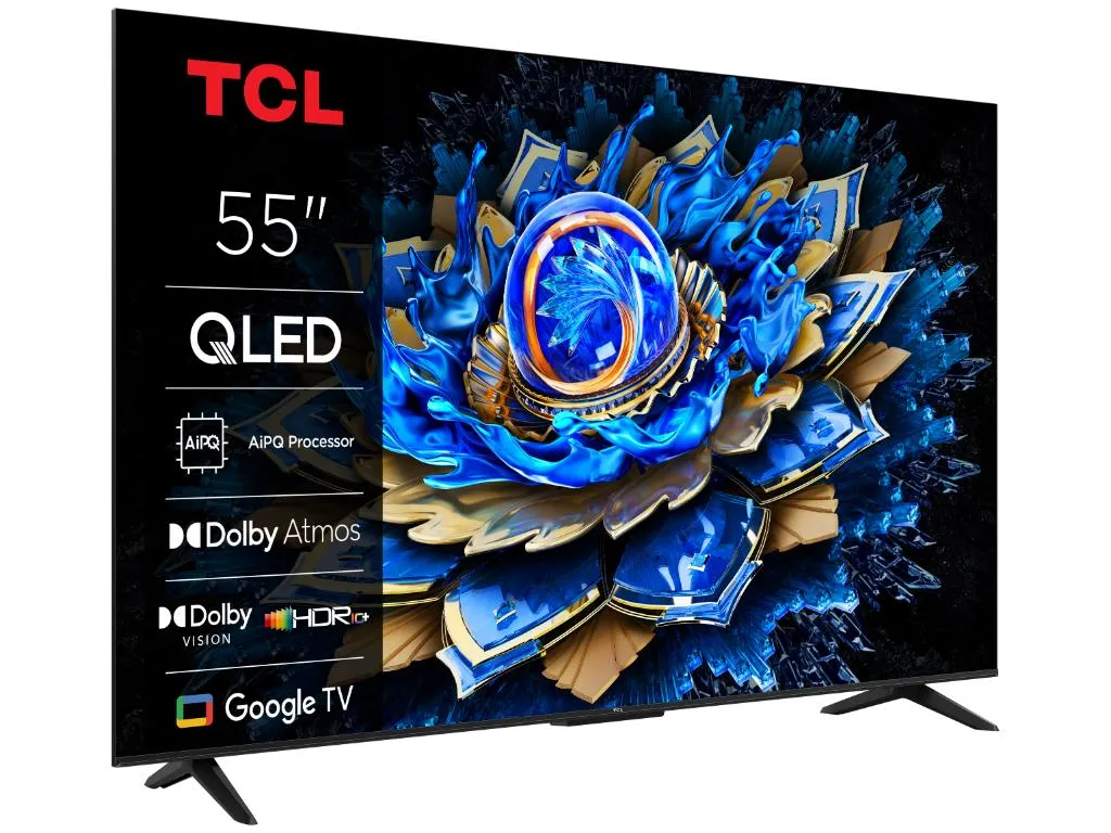 Televizor TCL 55T69C/QLED/55"/4K UHD/60Hz/Google TV/crna Slika 4