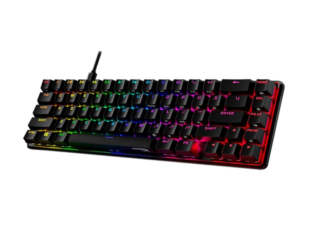 Tastatura HYPERX Alloy Origins 65% - Aqua Tactile/crna Slika 6