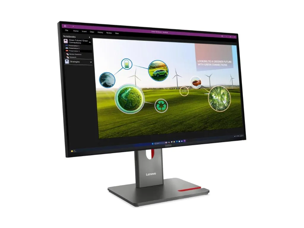 Lenovo MONITOR ThinkVision P27Q-40 27"/IPS/2560x1440/120Hz/4ms/Tilt,Swivel,Pivot,Heigh/3x USB-A, Slika 2