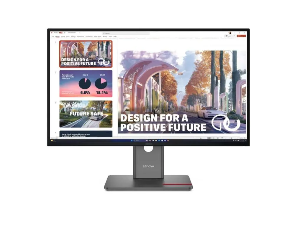Monitor LENOVO ThinkVision P27QD-40 27"/IPS/2560x1440/120Hz/4ms/USB-B,USB-C 140W,USB-C,4xUSB-A,HDMI, Slika 1