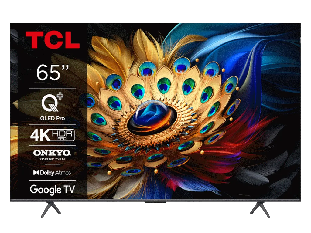 Televizor TCL 65C655/QLED/65"/4K HDR PRO/Google TV/crna Slika 3