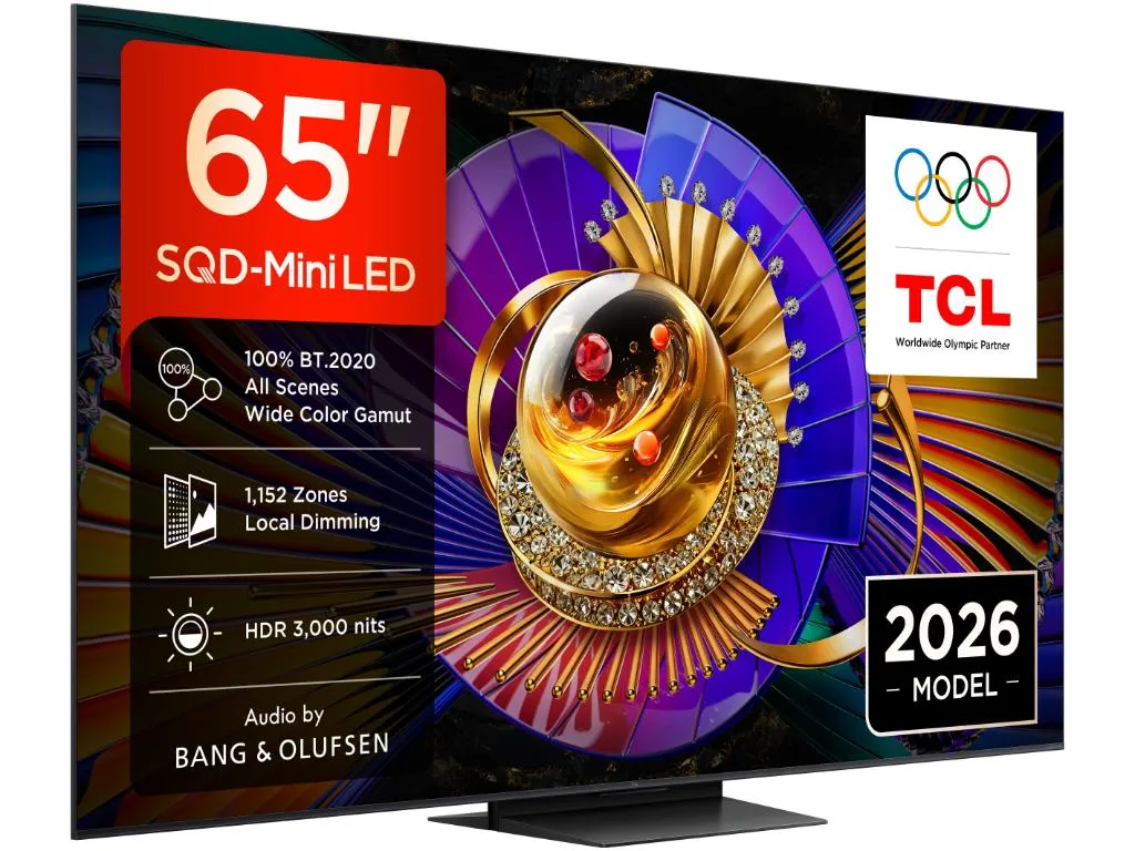 Televizor TCL 65C7L/SQD-MiniLED/65"/4K UHD/144Hz/Google TV/Bang&Olufsen/crna Slika 5