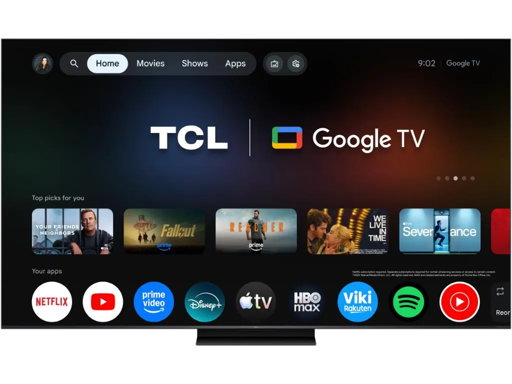 Televizor TCL 65C7L/SQD-MiniLED/65"/4K UHD/144Hz/Google TV/Bang&Olufsen/crna Slika 6