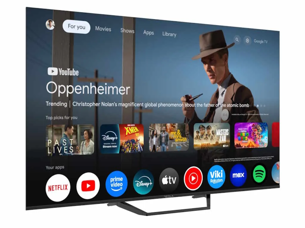 Tesla Televizor TESLA 65E655BUS/D-LED/65"/4K/Smart/Google TV/crna Slika 8