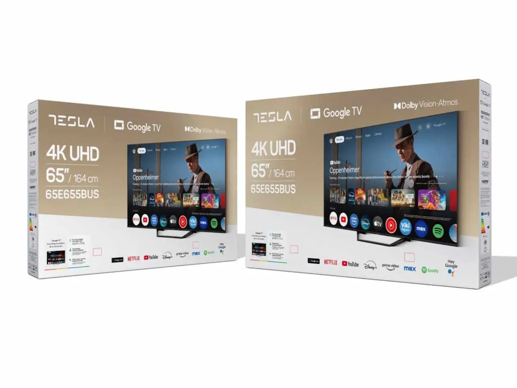 Tesla Televizor TESLA 65E655BUS/D-LED/65"/4K/Smart/Google TV/crna Slika 6
