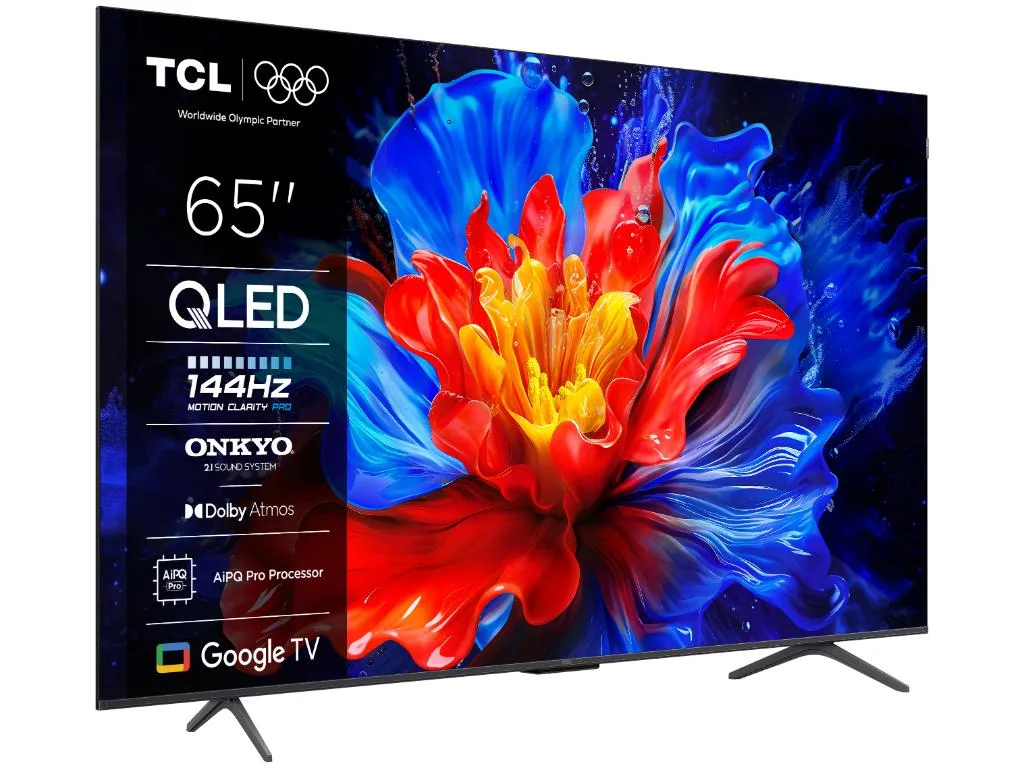 Televizor TCL 65P8K/QLED/65"/4K UHD/144Hz/Google TV/crna Slika 6