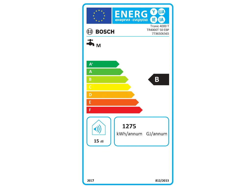 Bosch Bojler BOSCH TR4000T50EBP/akumulacioni/smart/bela Slika 1
