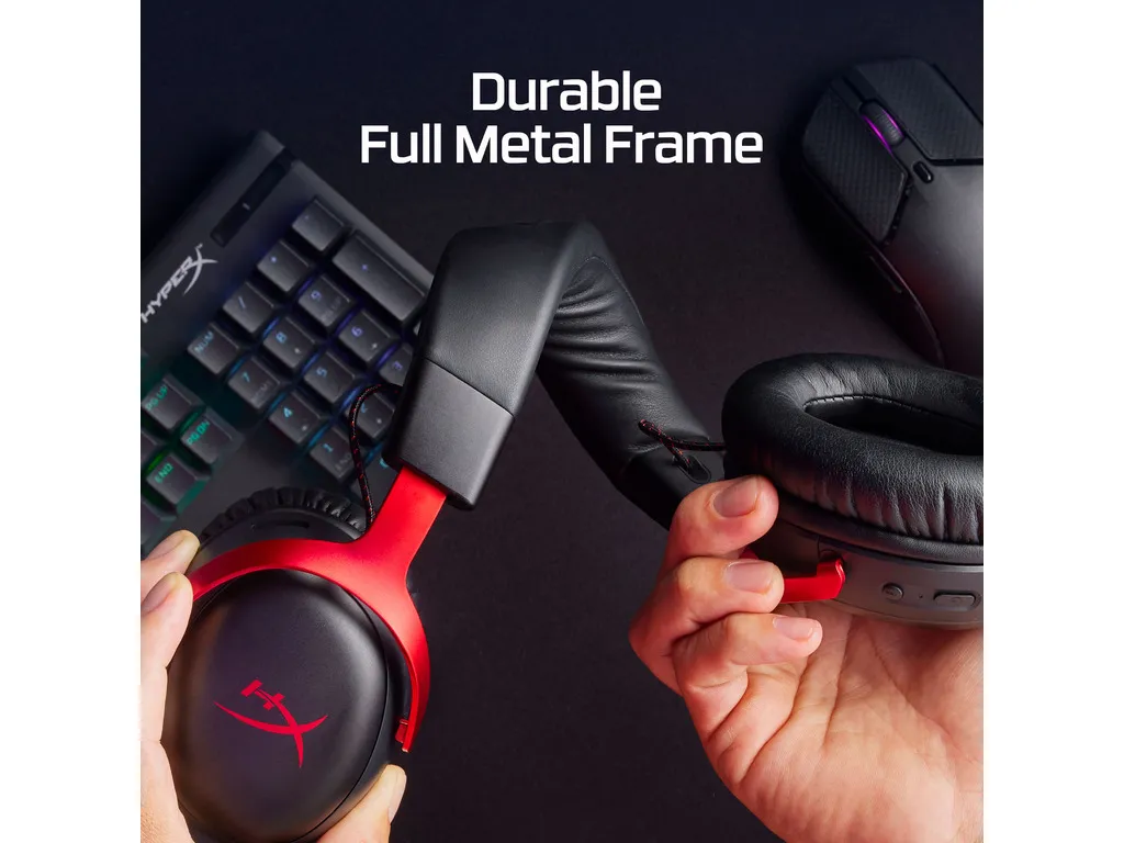 Slušalice HP HyperX Cloud III Core/bežicne/Gaming/crvena Slika 4