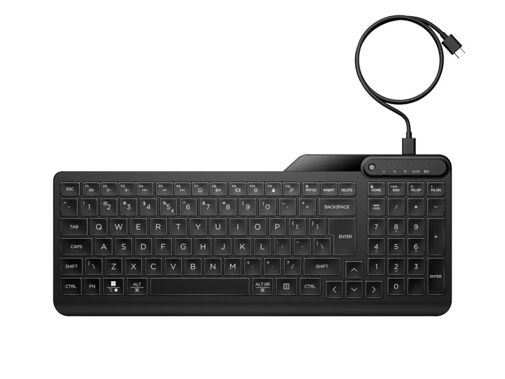 HP PSG Tastatura HP 400 backlight žicna/US/crna Slika 2