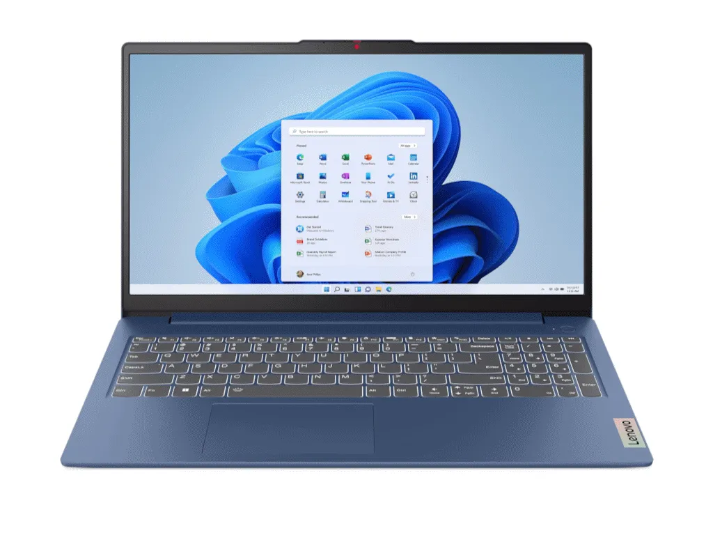 Lenovo Laptop LENOVO IdeaPad Slim 3 15ABR8 DOS/15.6" FHD/Ryzen 5-5625U/8GB/512GB/SRB/tamno plava Slika 2