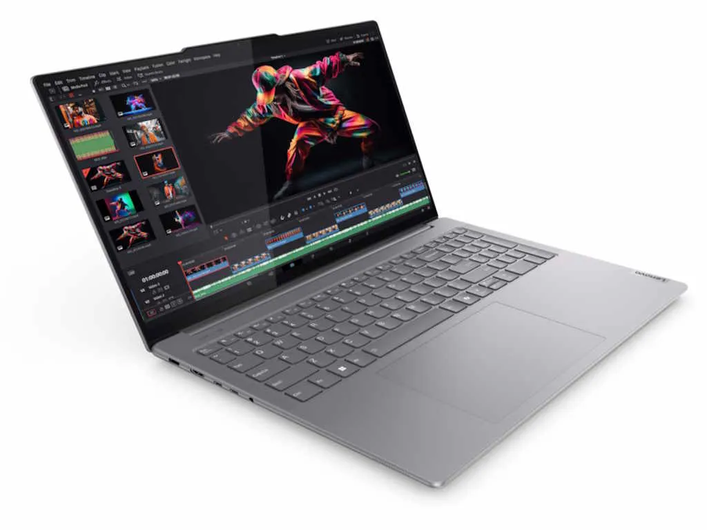 Lenovo Laptop LENOVO Yoga Pro 9 16IMH9 DOS/16" 3.2K/U9-185H/32GB/1TB/RTX 4060-8GB/backlit ENG/siva Slika 3