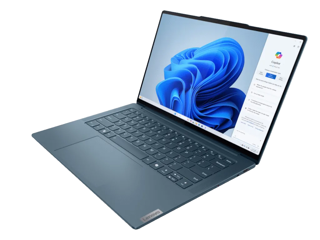 Lenovo Laptop LENOVO Yoga Pro 7 14AHP9 DOS/14.5" 3K/Ryzen 7-8845HS/16GB/1TB/bklt SRB/smaragd Slika 4