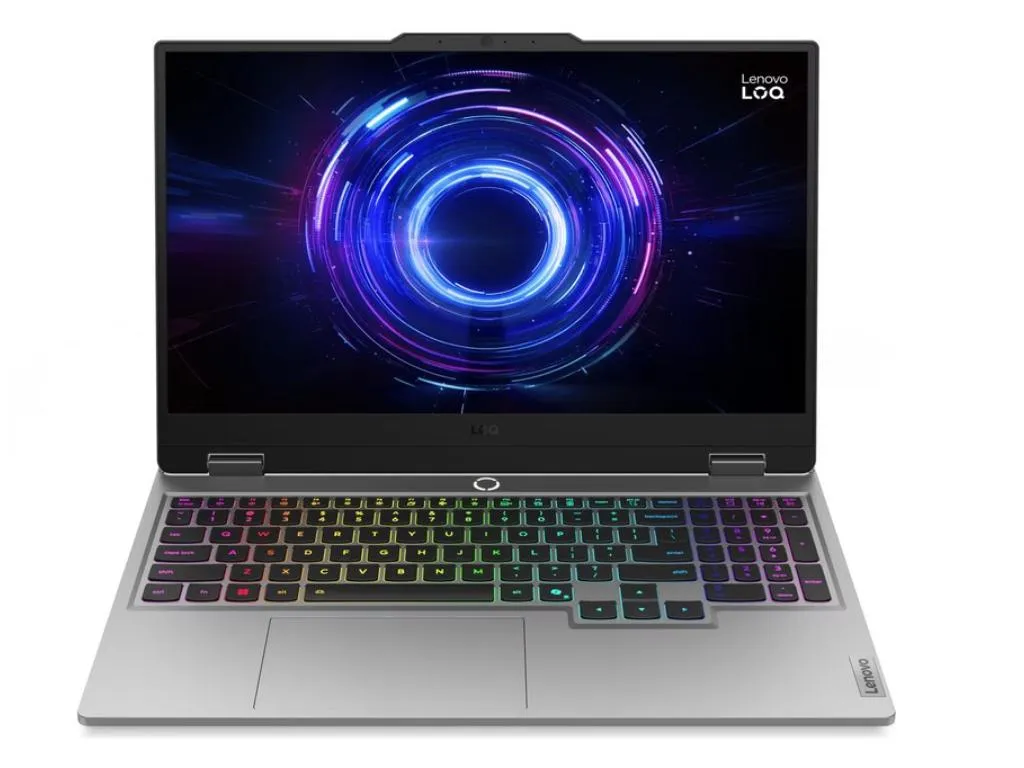 Laptop LENOVO LOQ 15IRX10 DOS/15.6" FHD/i7-13645HX/16GB/512GB/RTX5050/bklt srb/Siva Slika 3