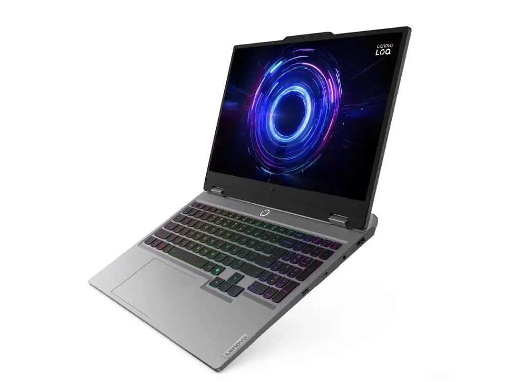 Laptop LENOVO LOQ 15IRX10 DOS/15.6" FHD/i7-13645HX/16GB/512GB/RTX5050/bklt srb/Siva Slika 5