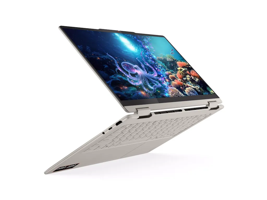 Lenovo Laptop LENOVO Yoga 7 2in1 14AKP10 DOS/14" WQUX OLED MT/Ryzen AI 5-340/16GB/512GB/BKLT SRB/morska ško Slika 2