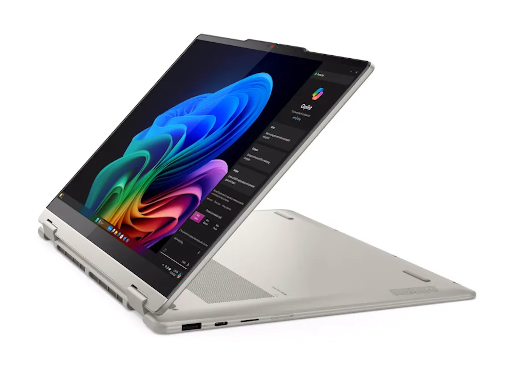 Lenovo Laptop LENOVO Yoga 7 2in1 14AKP10 DOS/14" WQUX OLED MT/Ryzen AI 5-340/16GB/512GB/BKLT SRB/morska ško Slika 1