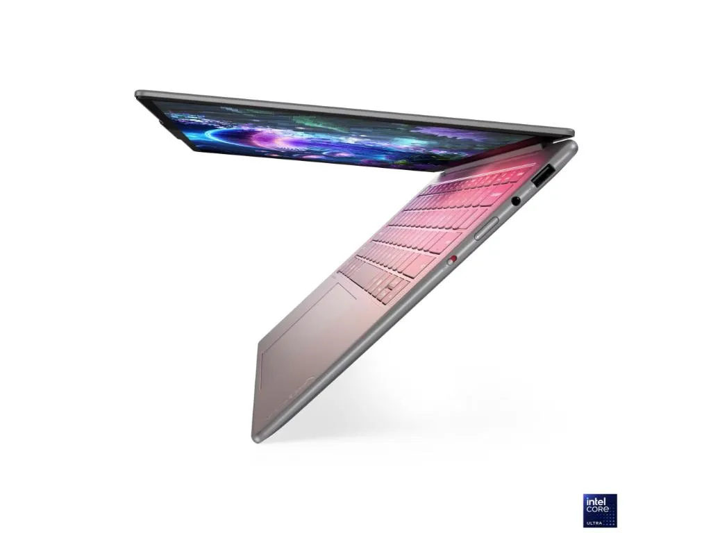 Lenovo Laptop LENOVO Yoga Slim 7 14ILL10 Win11 Home/14" 2.8K OLED/U7-258V/32GB/1TB/bklt srb/siva Slika 7