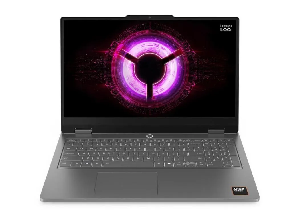 Laptop LENOVO LOQ Essential 15ARP11 DOS/15.6" FHD/Ryzen 5-150/16GB/512GB/RTX5050/bklt srb/Siva Slika 1