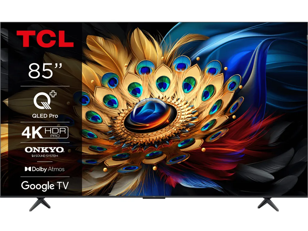 Televizor TCL 85C655/QLED/85"/4K UHD/60Hz/Google TV/crna Slika 2