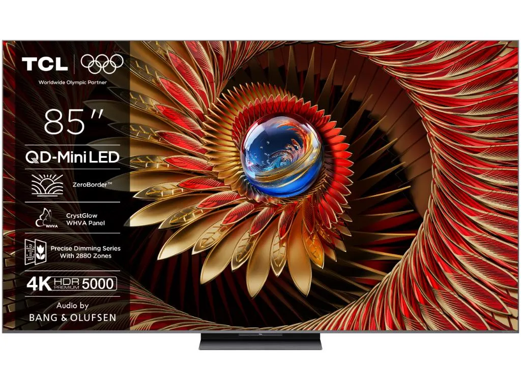 Televizor TCL 85C8K/QLED-Mini LED/85"/4K UHD/144Hz/Google TV/crna Slika 6