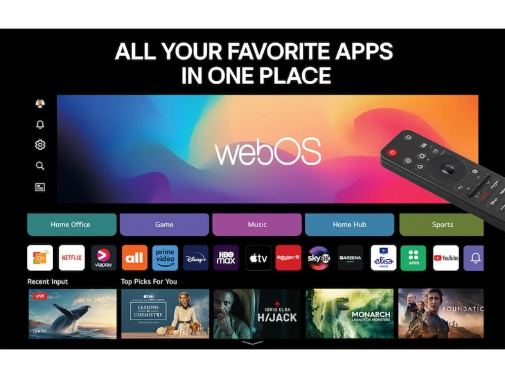 LG BG Televizor LG 86NANO82A6B/Nano/86"/4K Ultra HD/smart/webOS 26/crna Slika 4