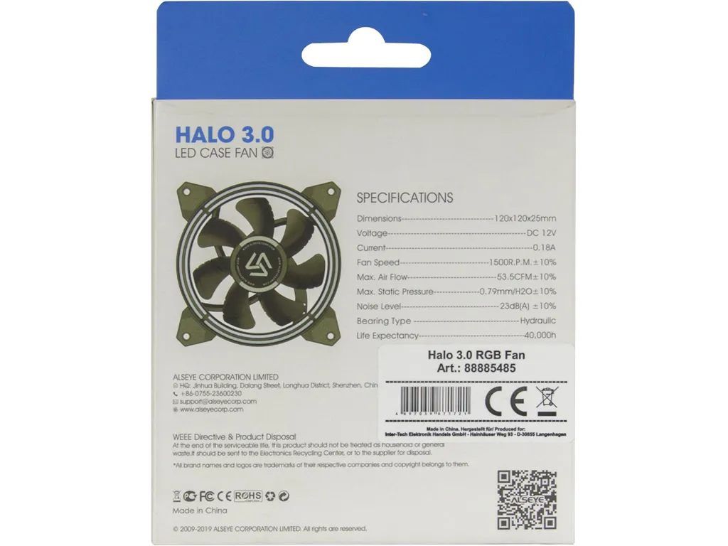 Ostalo AC Alseye Halo 3.0 Fan Slika 3