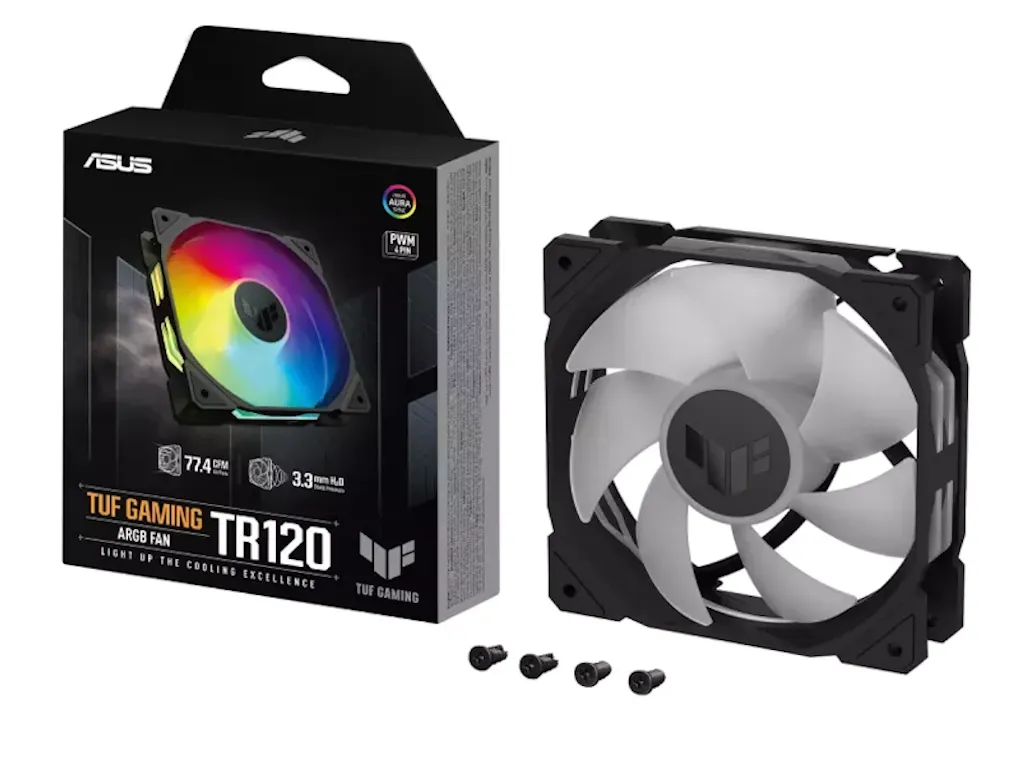 Asus Ventilator ASUS TUF GAMING TR120 FAN ARGB/crna Slika 5