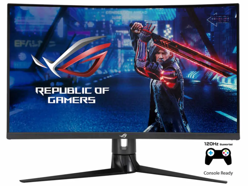 Monitor ASUS ROG XG32VC 32"/VA,zakrivljen/2560x1440/170Hz/1ms MPRT/HDMI,DP,USB/Gsync,freesync/visina Slika 5
