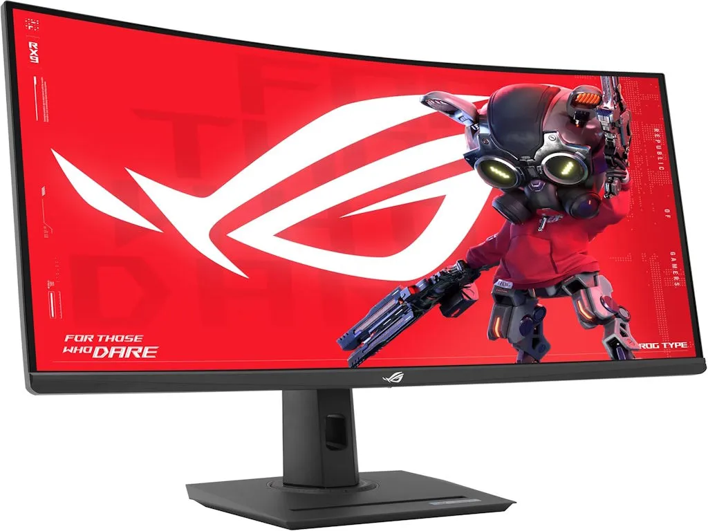 Monitor ASUS ROG XG32WCMS 31.5"/VA,zakrivljen/2560x1440/280Hz/1ms GtG/HDMI,DP,USB C/Freesync/pivot Slika 2