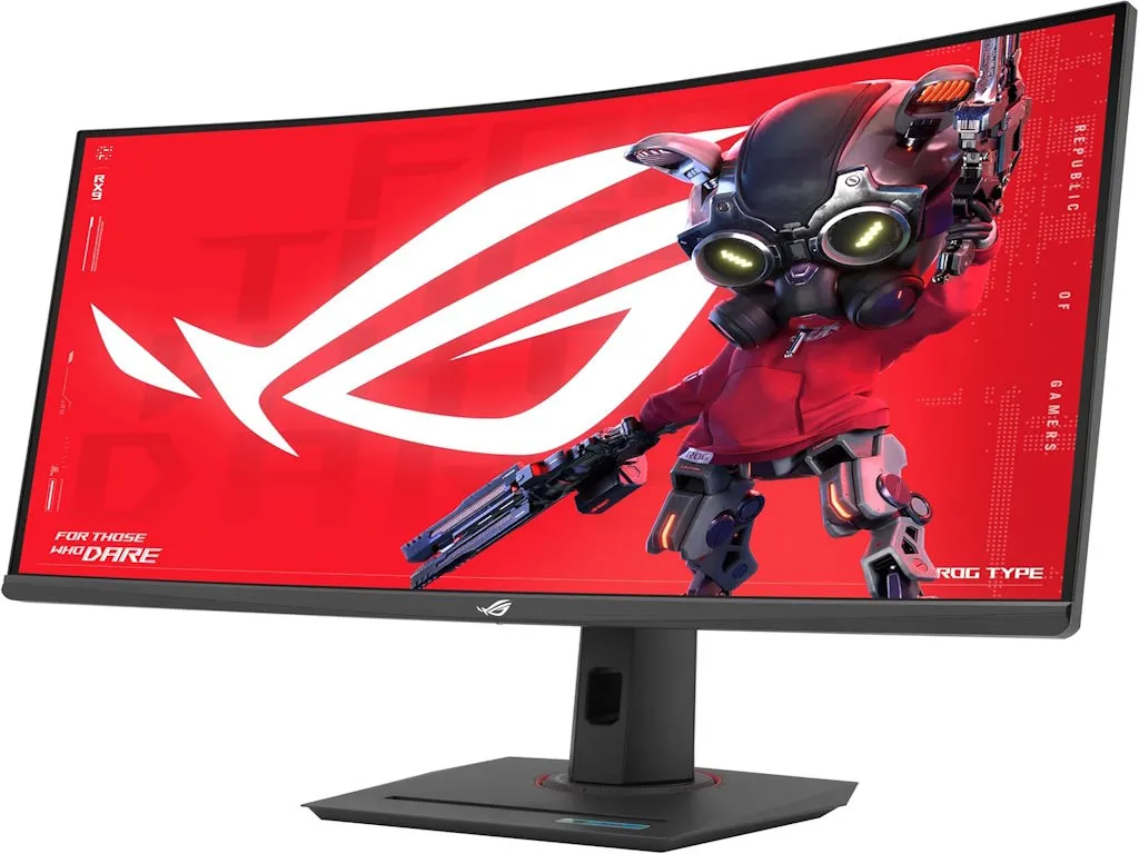 Monitor ASUS ROG XG32WCMS 31.5"/VA,zakrivljen/2560x1440/280Hz/1ms GtG/HDMI,DP,USB C/Freesync/pivot Slika 3