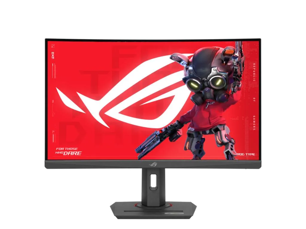 Monitor ASUS ROG XG27WCMS 27"/VA,zakrivljen/2560x1440/280Hz/1ms GtG/HDMI,DP,USB-C/freesync/VESA/crna Slika 1