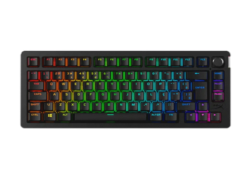 Tastatura HyperX Alloy Rise 75/Wireless/Gaming/crna Slika 1