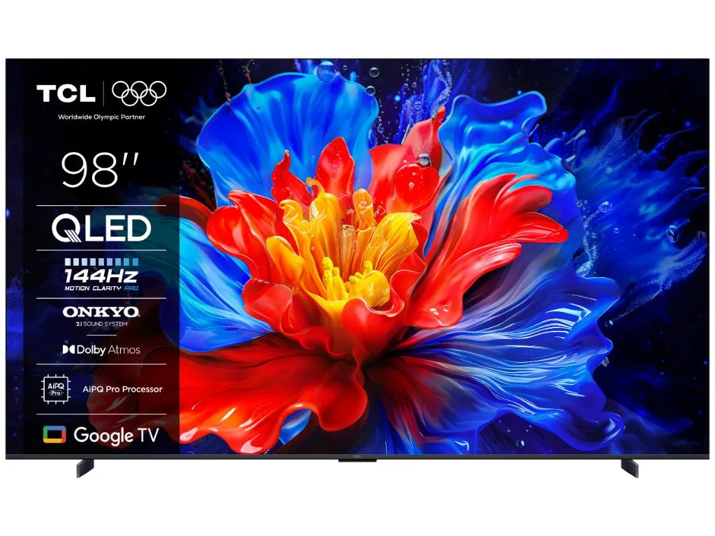 Televizor TCL 98P8K/QLED/98"/4K UHD/144Hz/Google TV/crna Slika 4