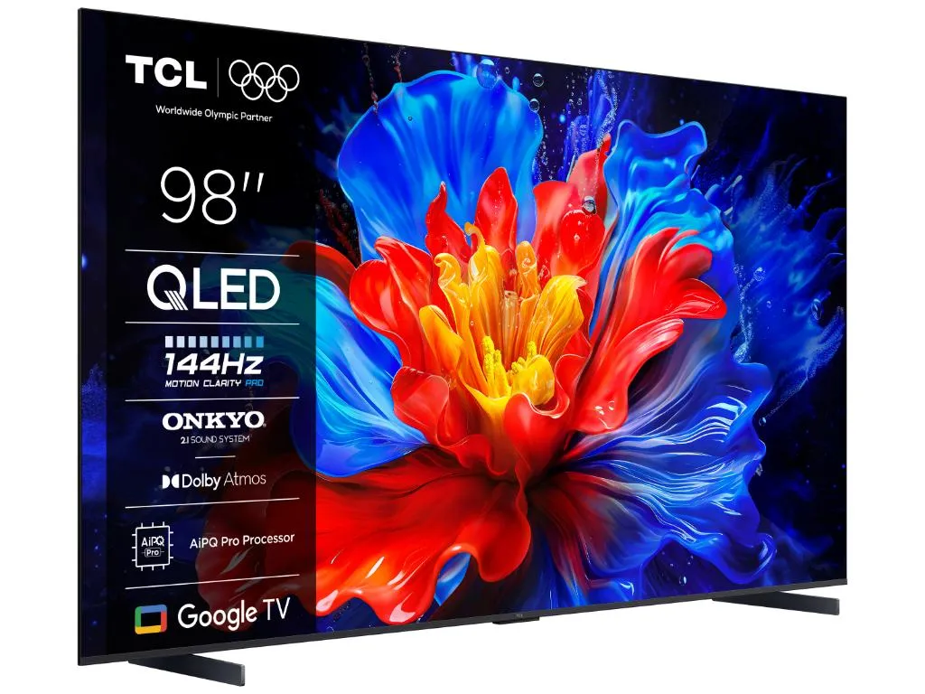 Televizor TCL 98P8K/QLED/98"/4K UHD/144Hz/Google TV/crna Slika 6