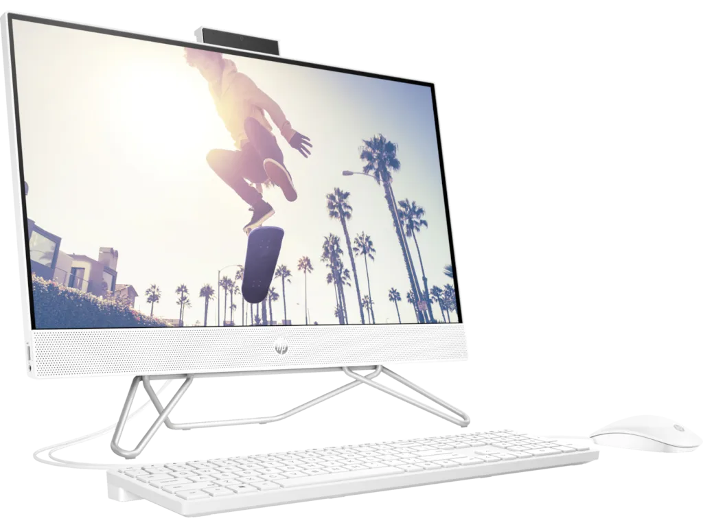 HP PSG Racunar HP 24-cb1070ny AiO/DOS/23.8" FHD AG VA/i5-1235U/8GB/512GB/WiFi/bela Slika 1