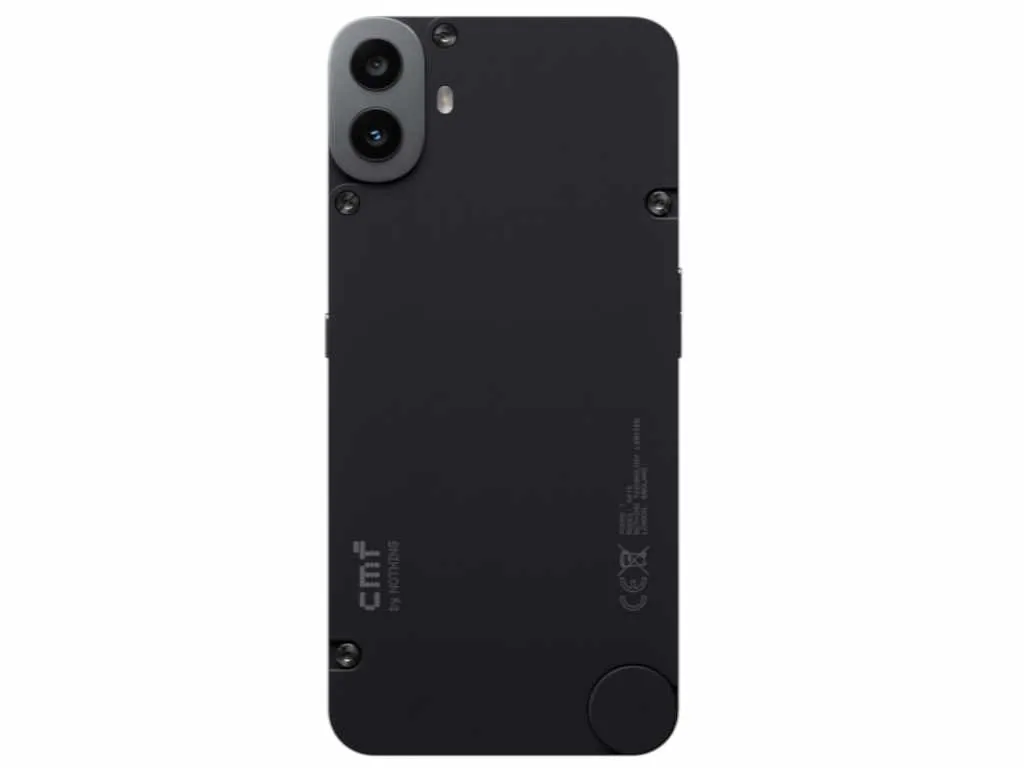 Nothing Smartphone NOTHING CMF Phone 1 5G 8GB/128GB/crna + NOTHING CMF Buds narandžaste Slika 4